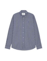 LES DEUX LIGHT OXFORD STRIPED SHIRT