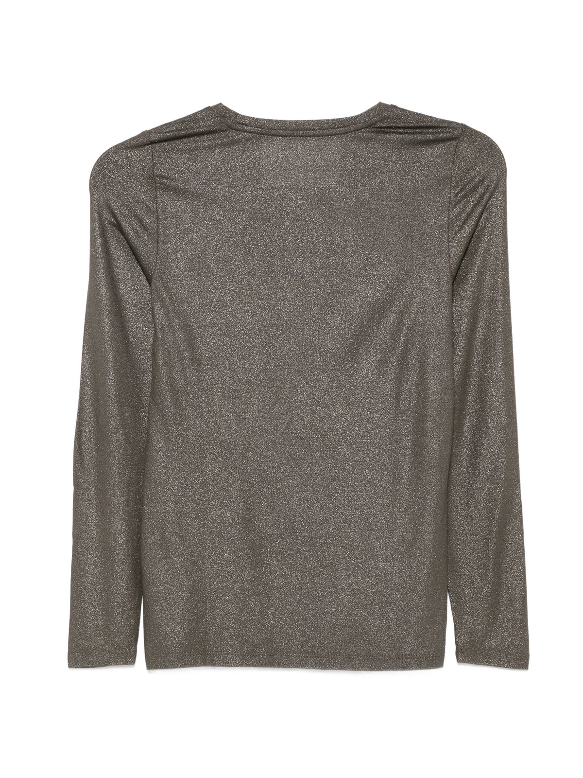 MAJESTIC ROUND NECK METALLIC TEE