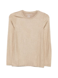 MAJESTIC ROUND NECK METALLIC TEE