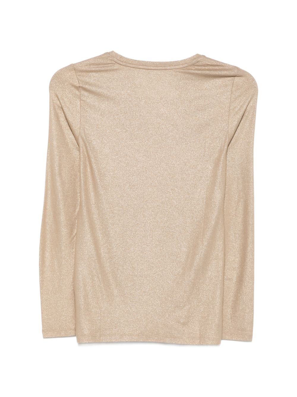 MAJESTIC ROUND NECK METALLIC TEE