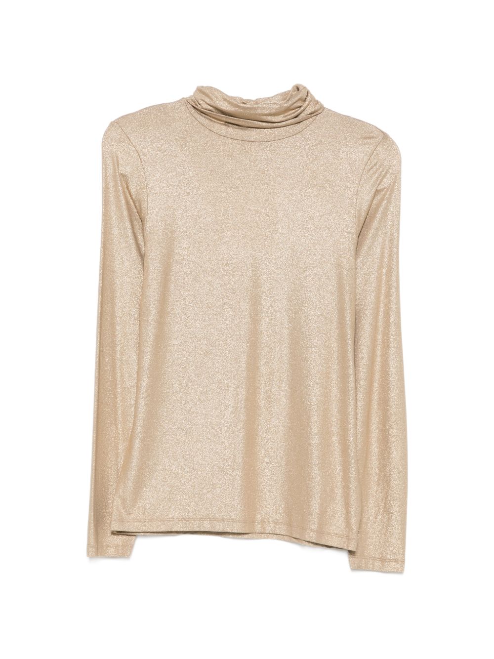 MAJESTIC TURTLENECK METALLIC TEE