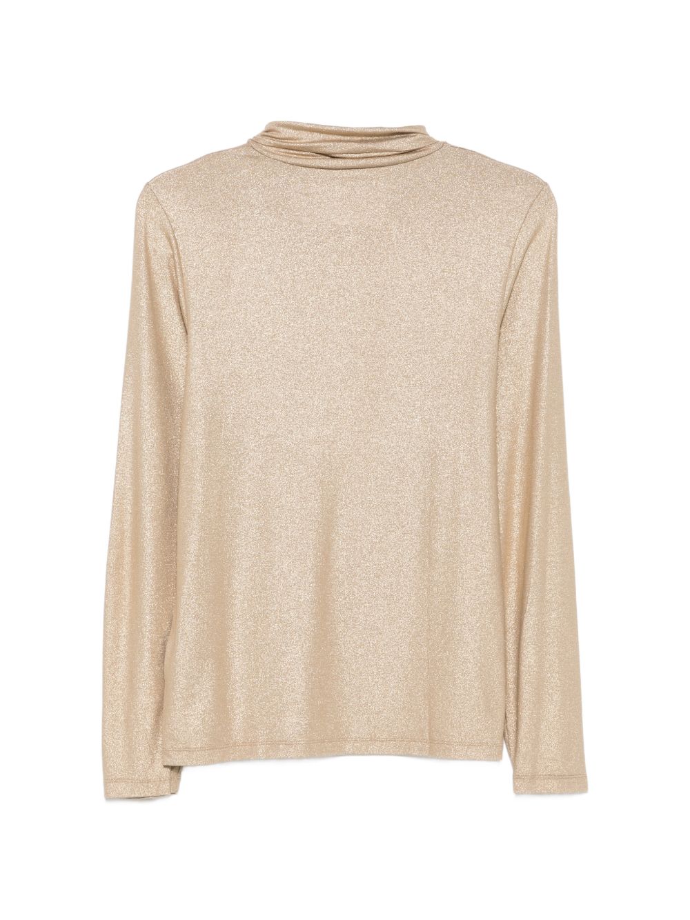 MAJESTIC TURTLENECK METALLIC TEE