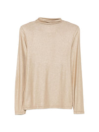 MAJESTIC TURTLENECK METALLIC TEE