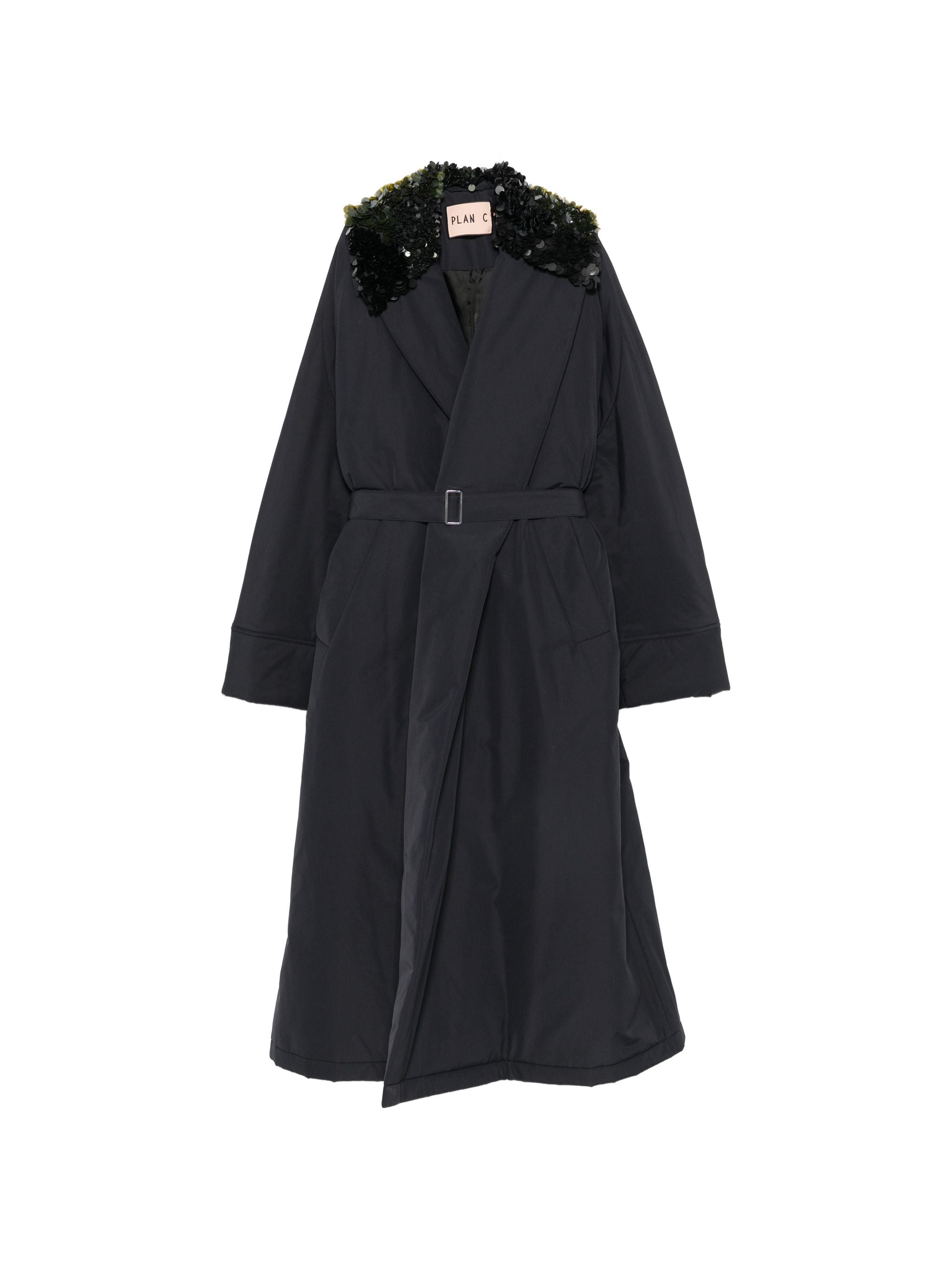 PLAN C BELTED RAIN COAT