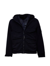 C.P. COMPANY PADDED HOODED JACKET