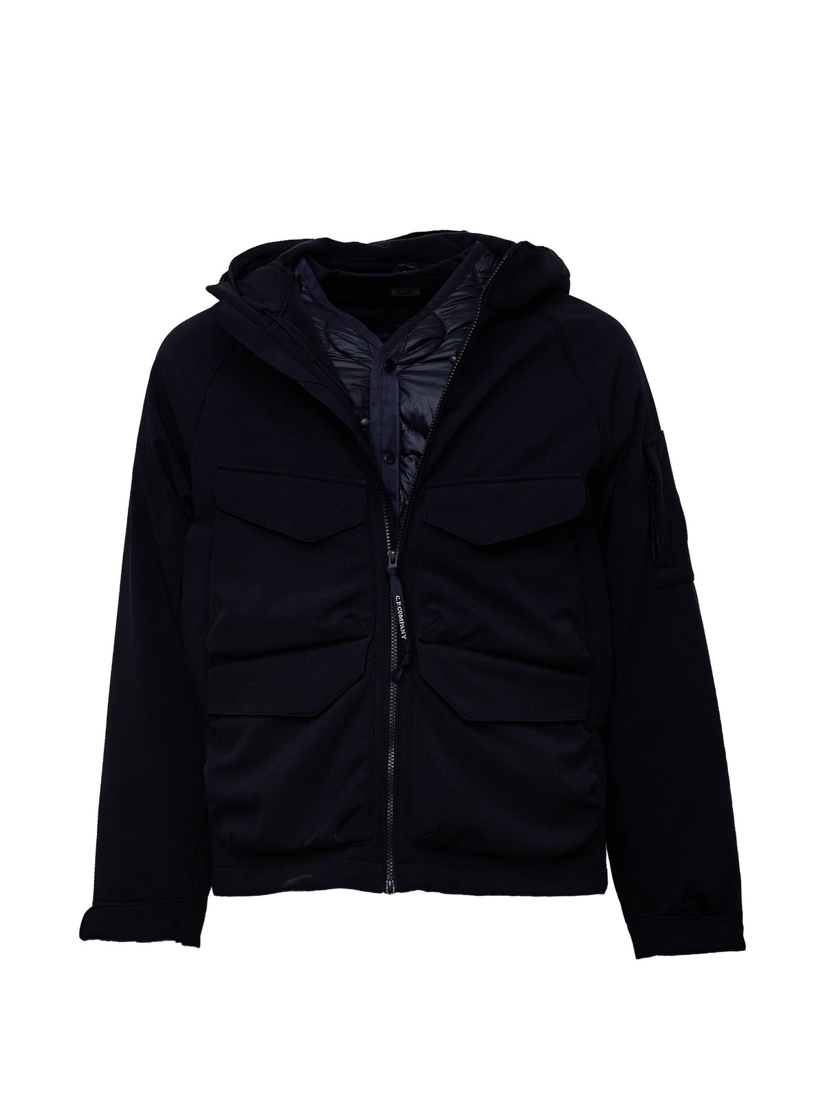 C.P. COMPANY PADDED HOODED JACKET