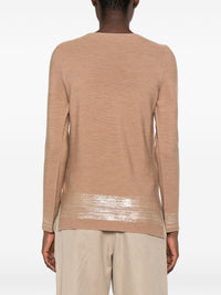 AROVESCIO BOAT NECK SWEATER