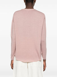 AROVESCIO BOAT NECK SWEATER