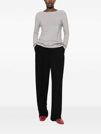 AROVESCIO BOAT NECK SWEATER
