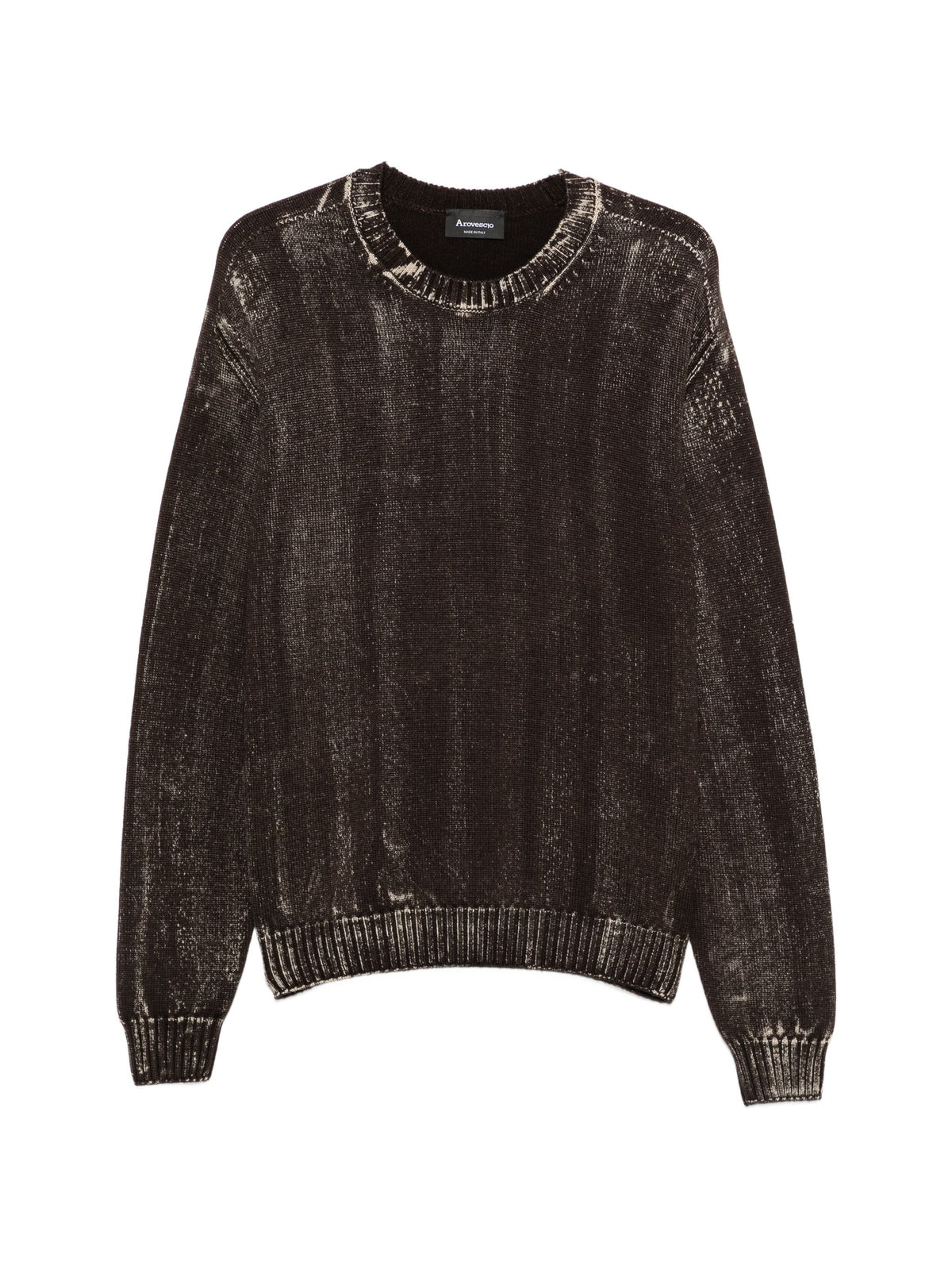 AROVESCIO FADED EFFECT SWEATER