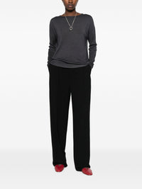 AROVESCIO BOAT NECK SWEATER