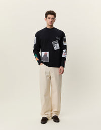 LES DEUX STAMP LS T-SHIRT
