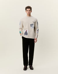 LES DEUX STAMP LS T-SHIRT