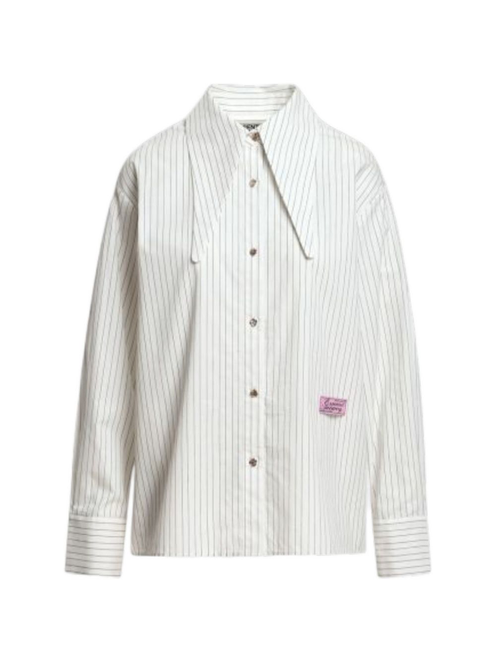 ESSENTIEL ANTWERP KACAO TIED COLLAR SHIRT