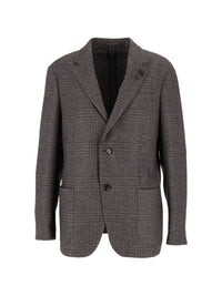LARDINI WALES CHECK BLAZER