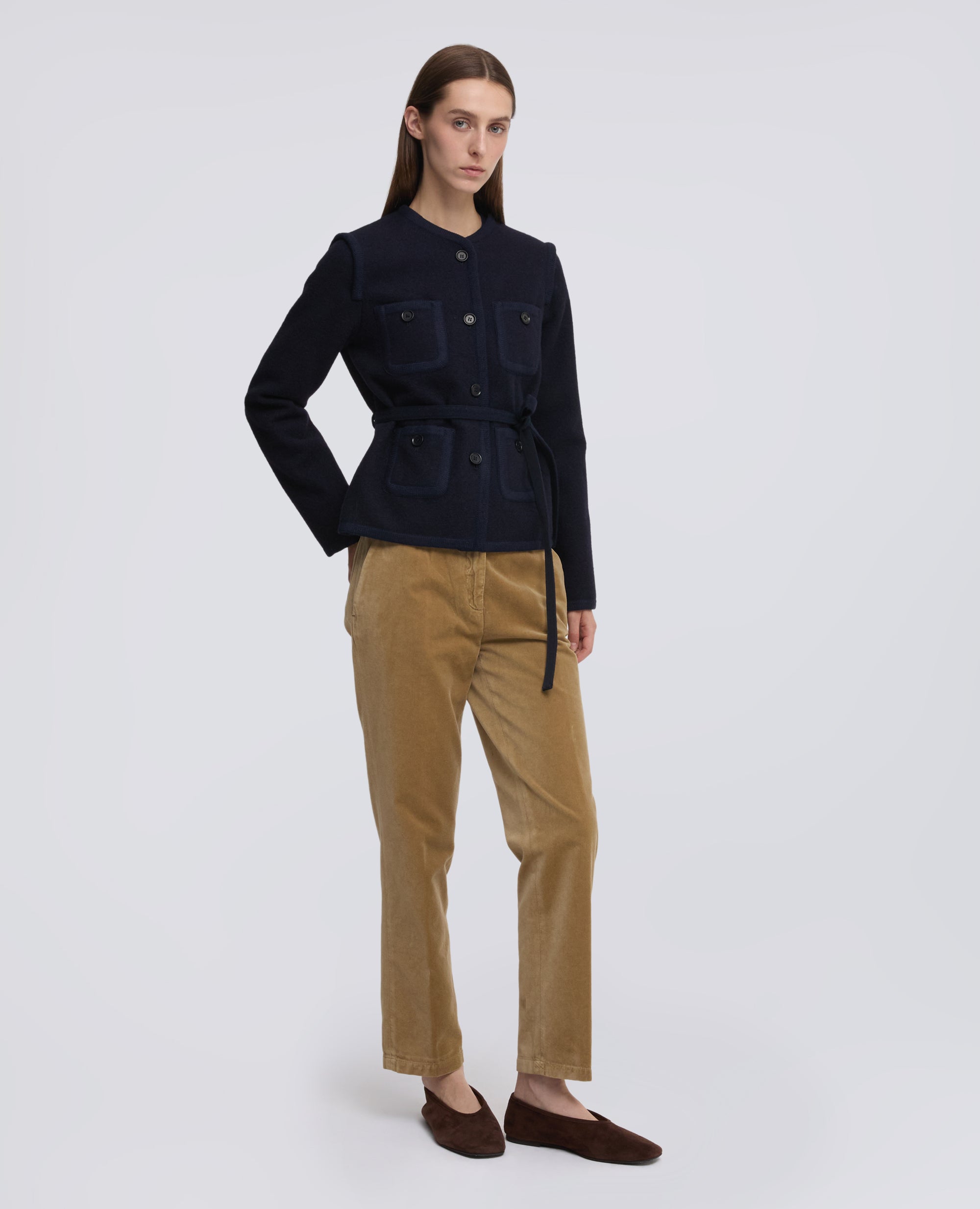 ASPESI VELVET TROUSERS