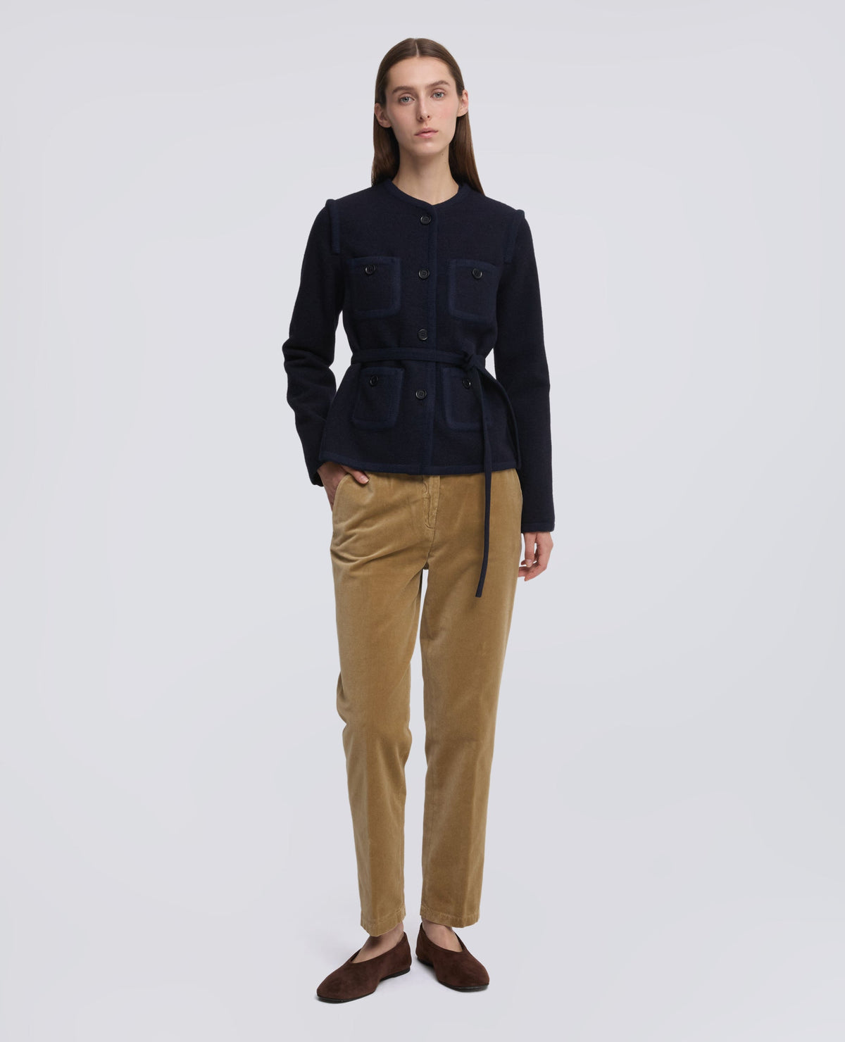 ASPESI SHETLAND JACKET