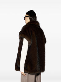 LIVIANA CONTI FAUX FUR WAISTCOAT