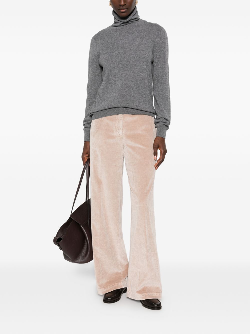 PESERICO SIGN ROLL NECK SWEATER