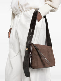 TORY BURCH ROMY SUEDE SHOULDER BAG