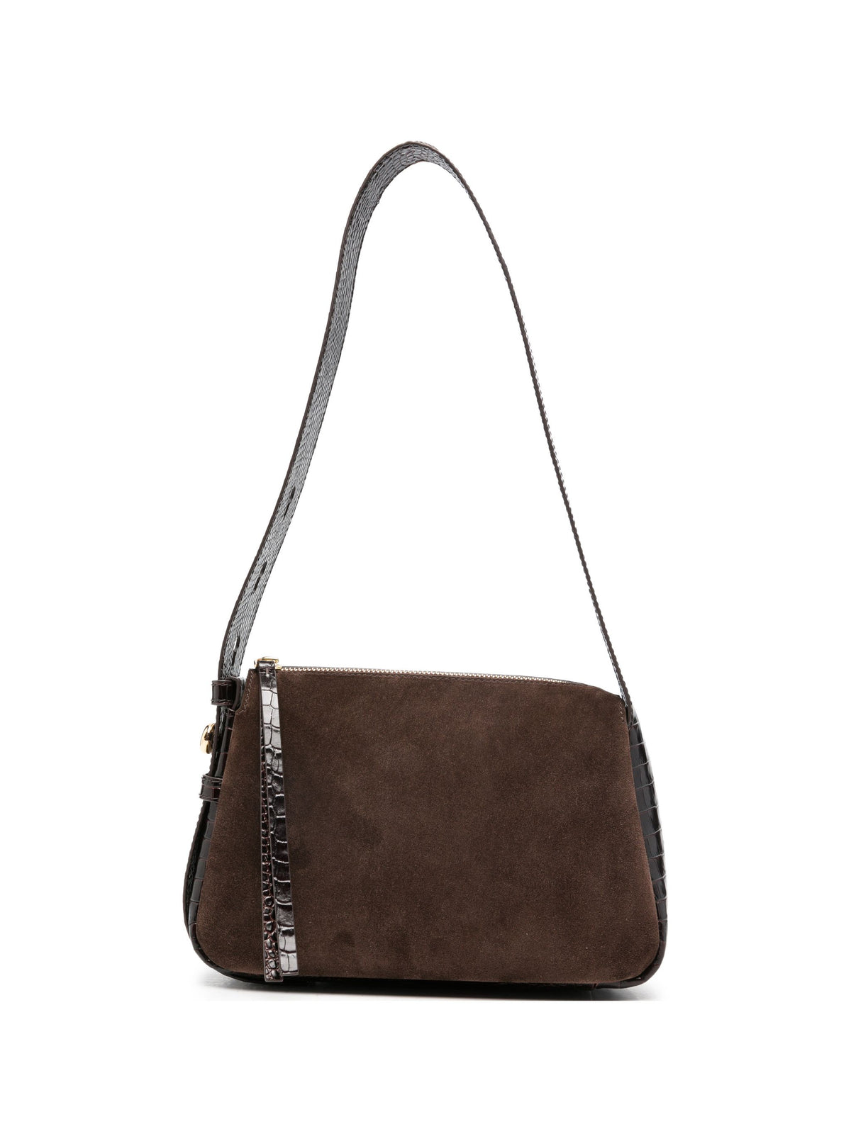 TORY BURCH ROMY SUEDE SHOULDER BAG