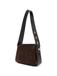 TORY BURCH ROMY SUEDE SHOULDER BAG