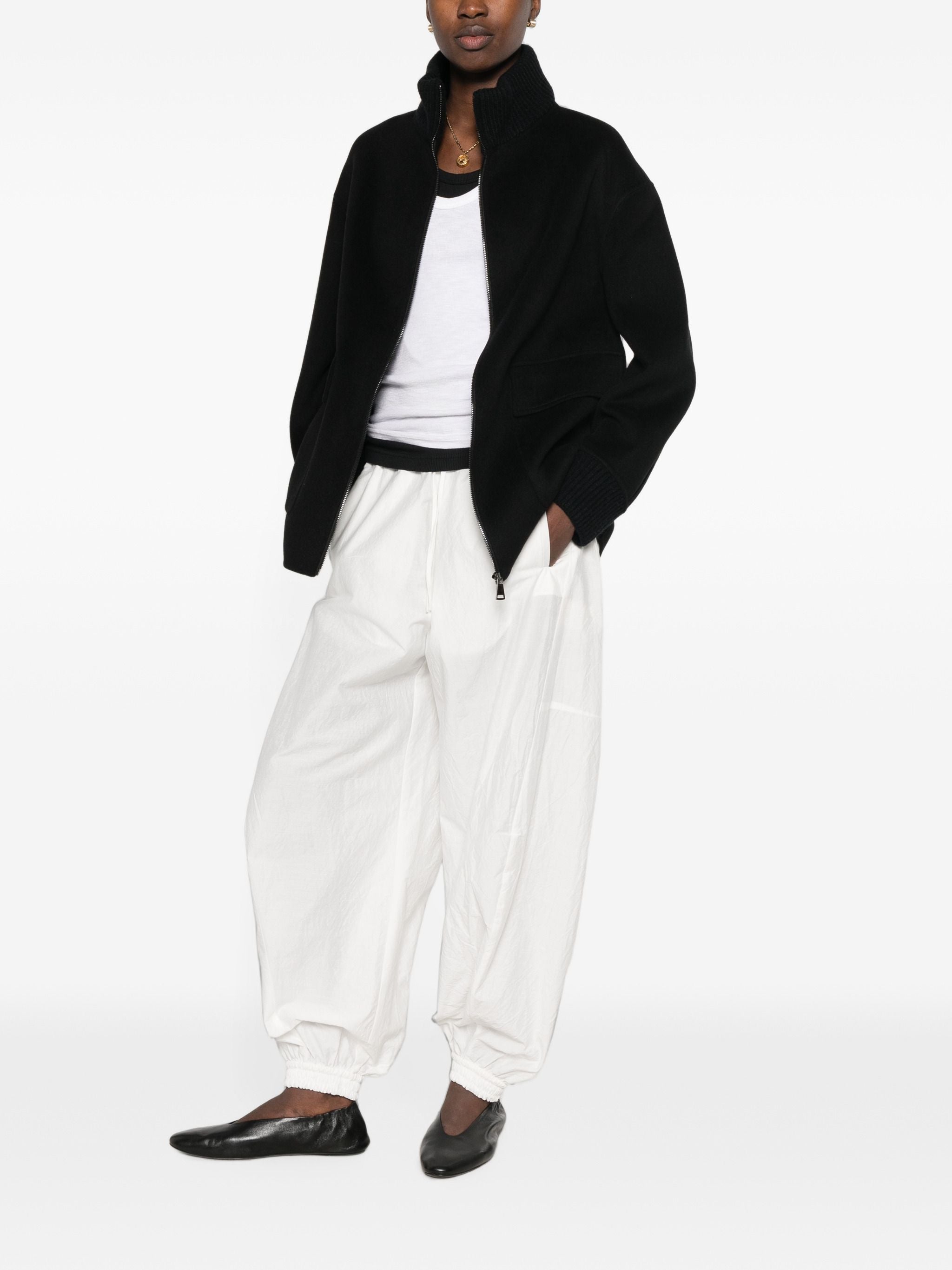 LOU ANDREA ZIP UP JACKET