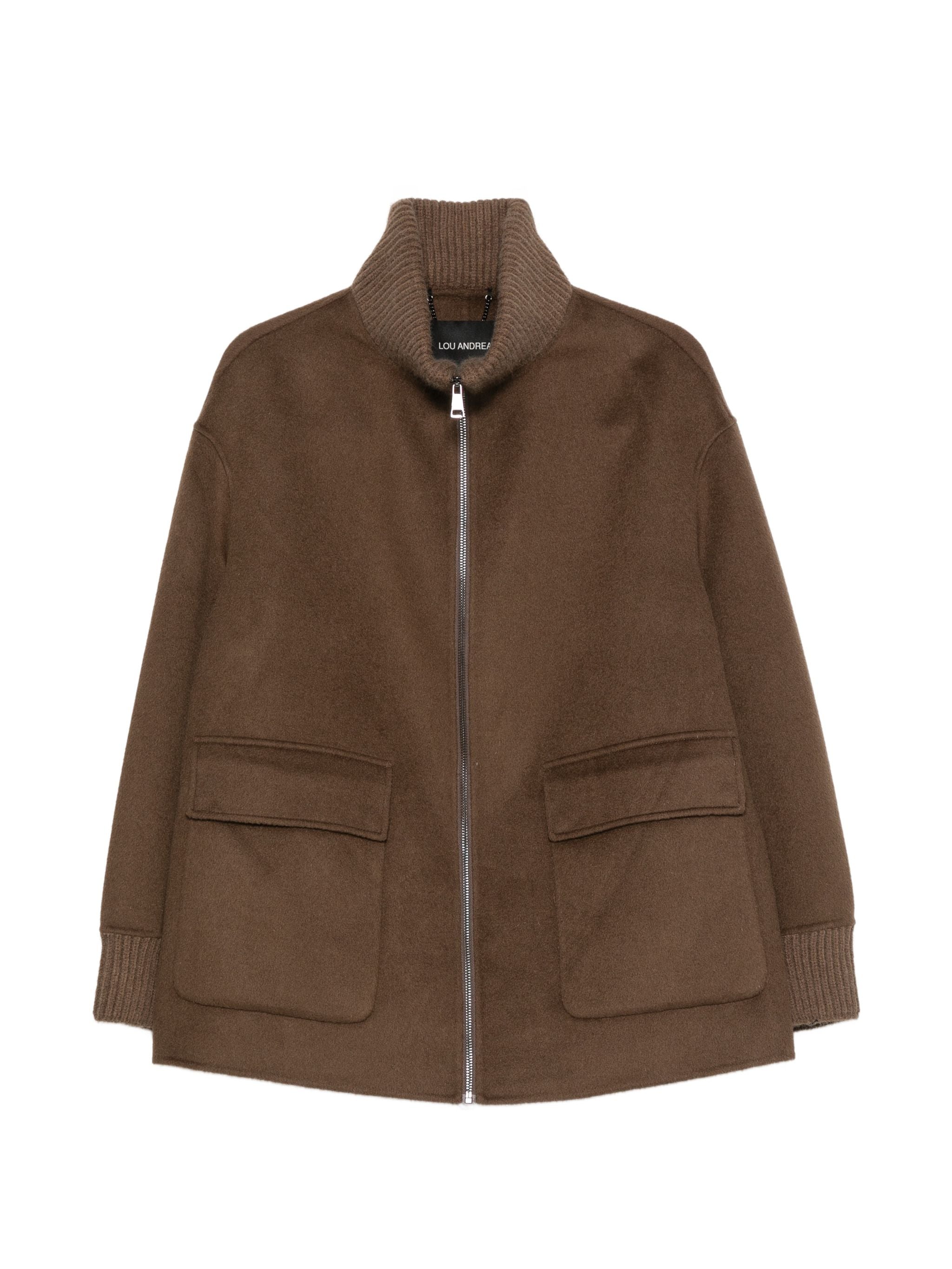 LOU ANDREA ZIP UP JACKET
