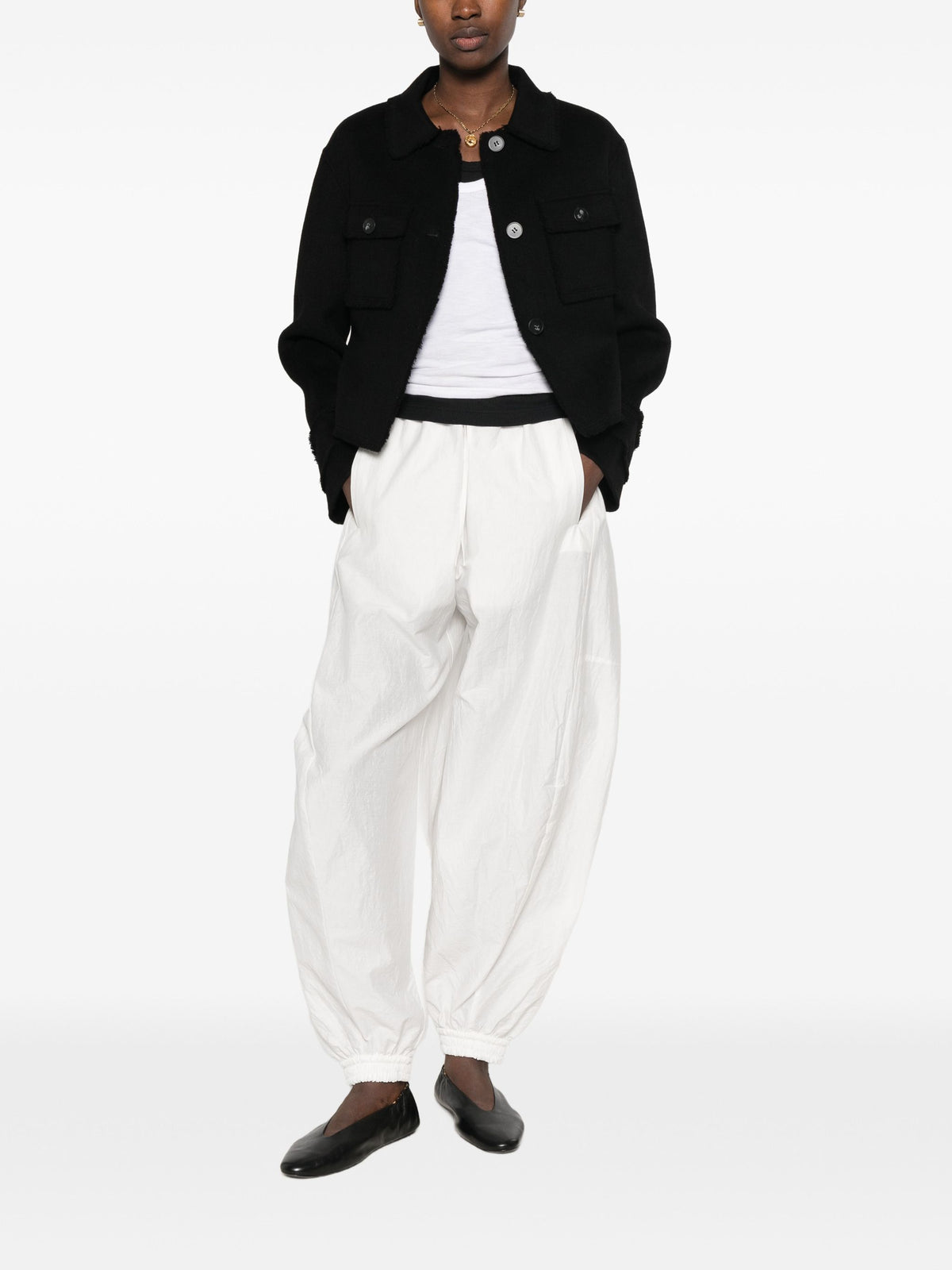 LOU ANDREA CROPPED JACKET