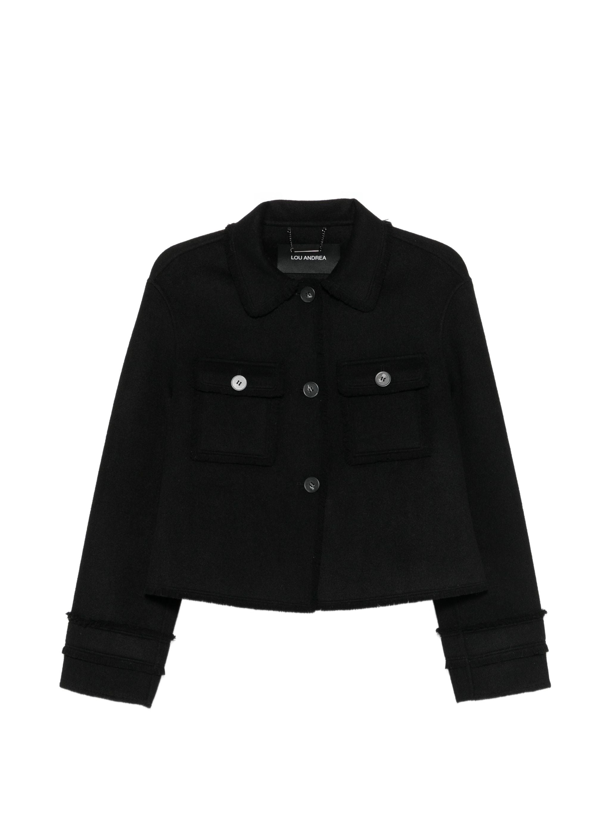 LOU ANDREA CROPPED JACKET