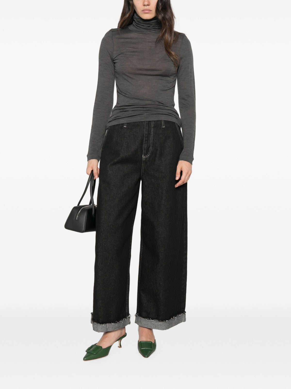 WHYCI MILANO ROLL NECK T-SHIRT