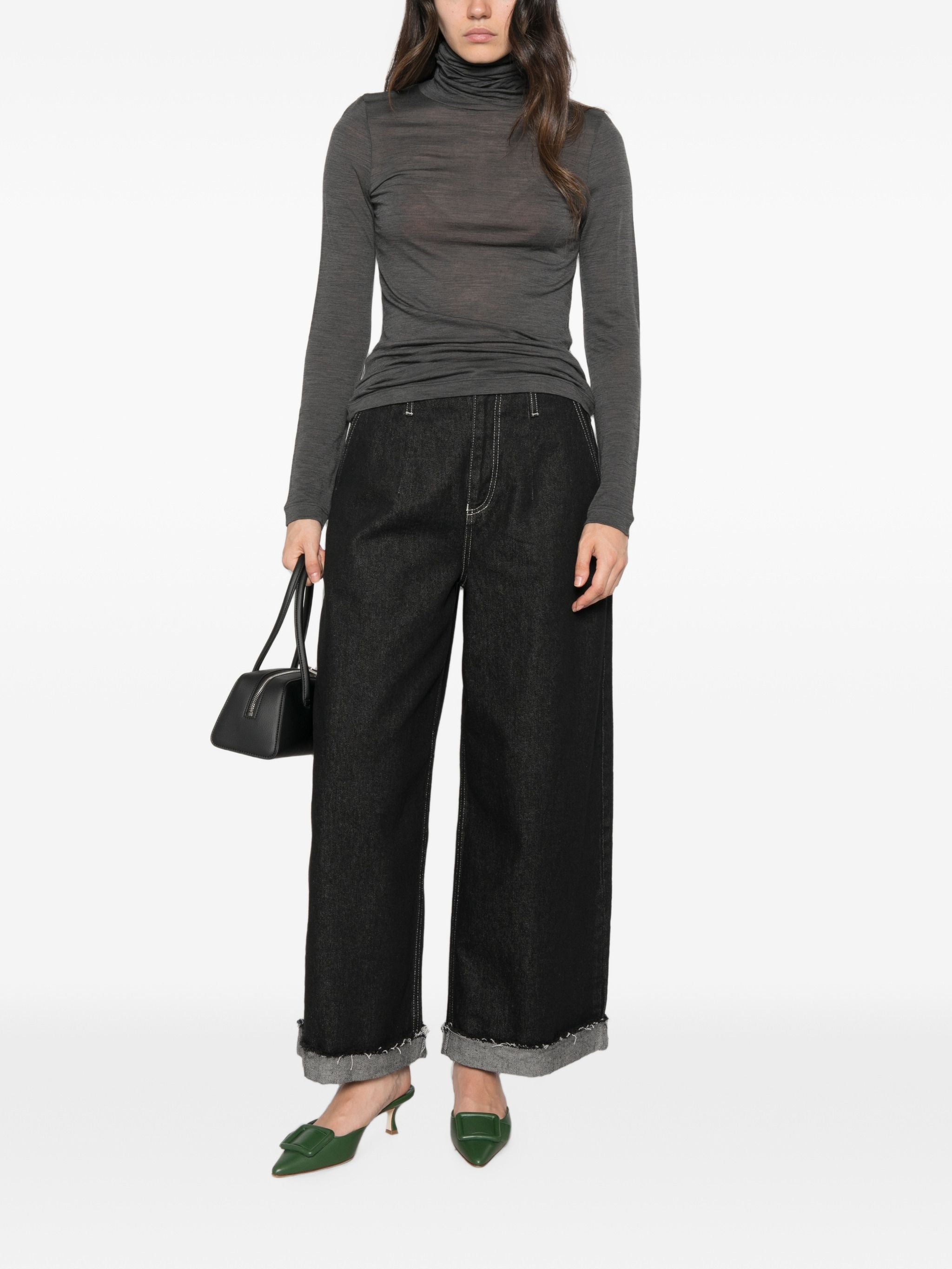 WHYCI MILANO ROLL NECK T-SHIRT