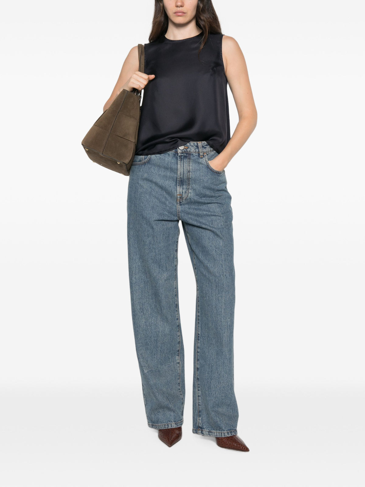 WHYCI MILANO SATIN TOP