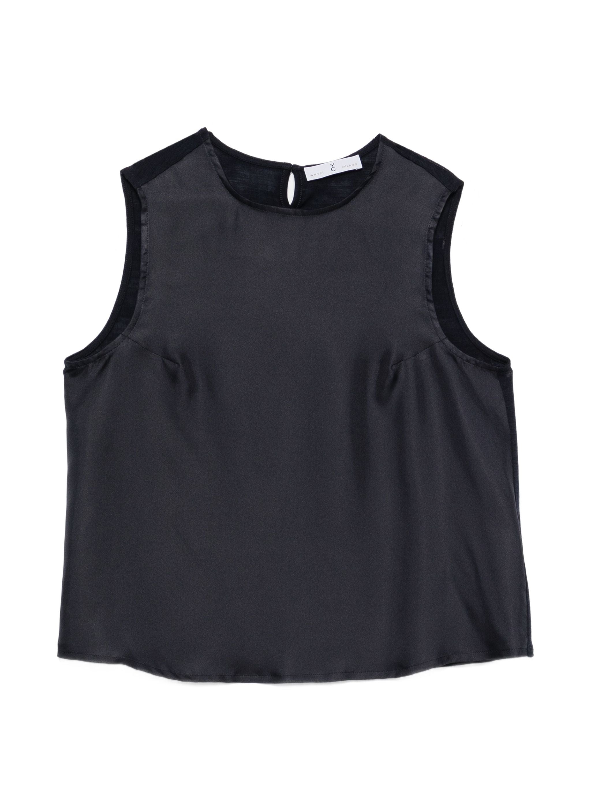 WHYCI MILANO SATIN TOP