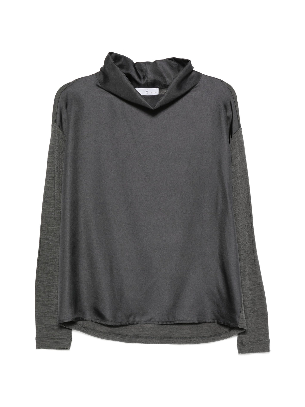 WHYCI MILANO FUNNEL NECK T-SHIRT