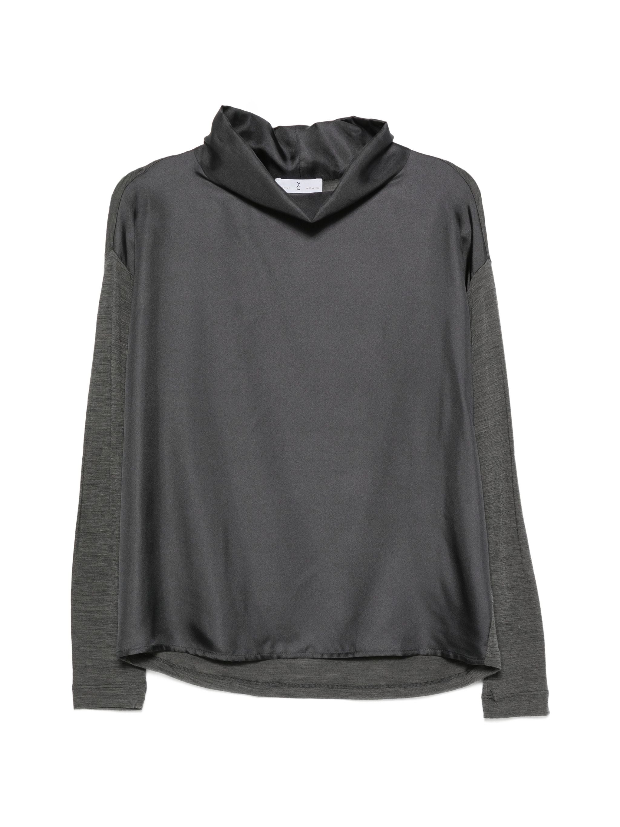 WHYCI MILANO FUNNEL NECK T-SHIRT