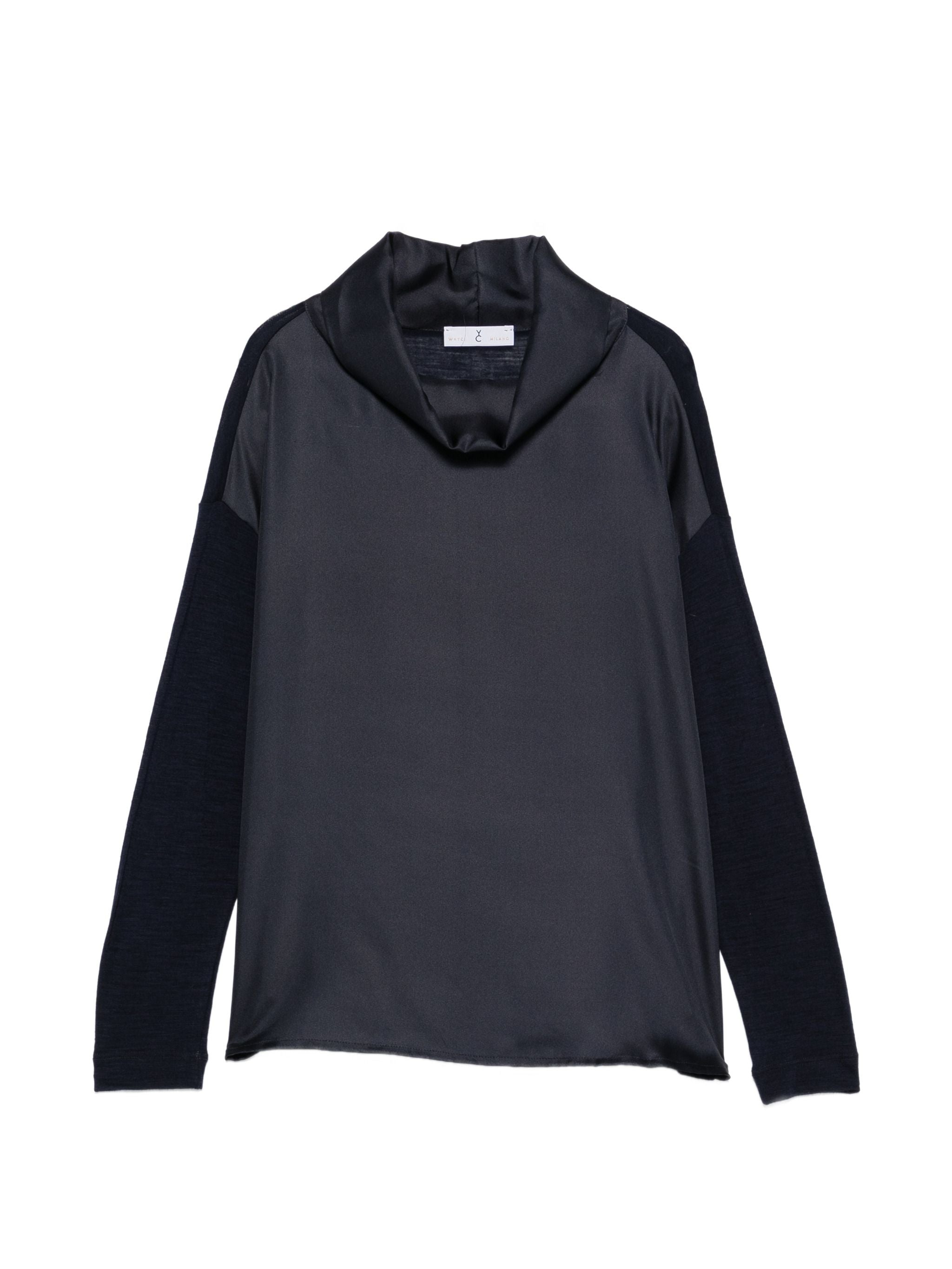WHYCI MILANO FUNNEL NECK T-SHIRT