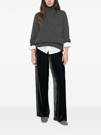 WHYCI MILANO VELVET TROUSERS