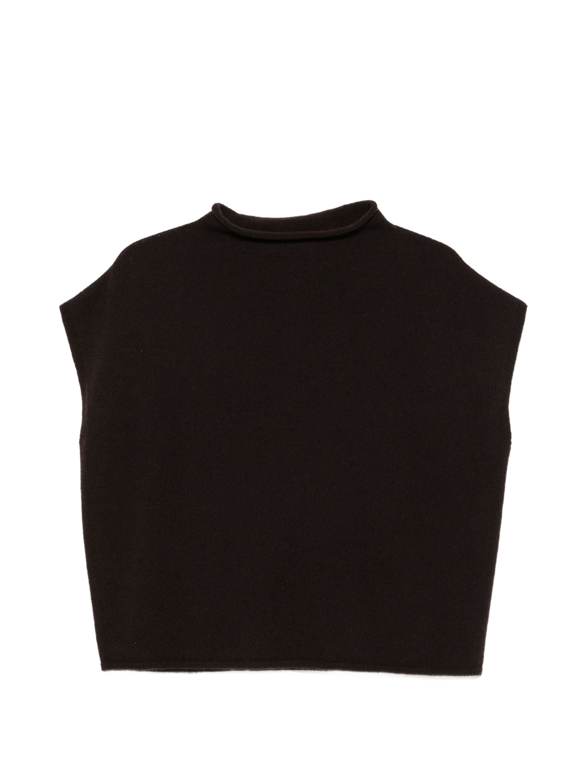 WHYCI MILANO SLEEVELESS SWEATER