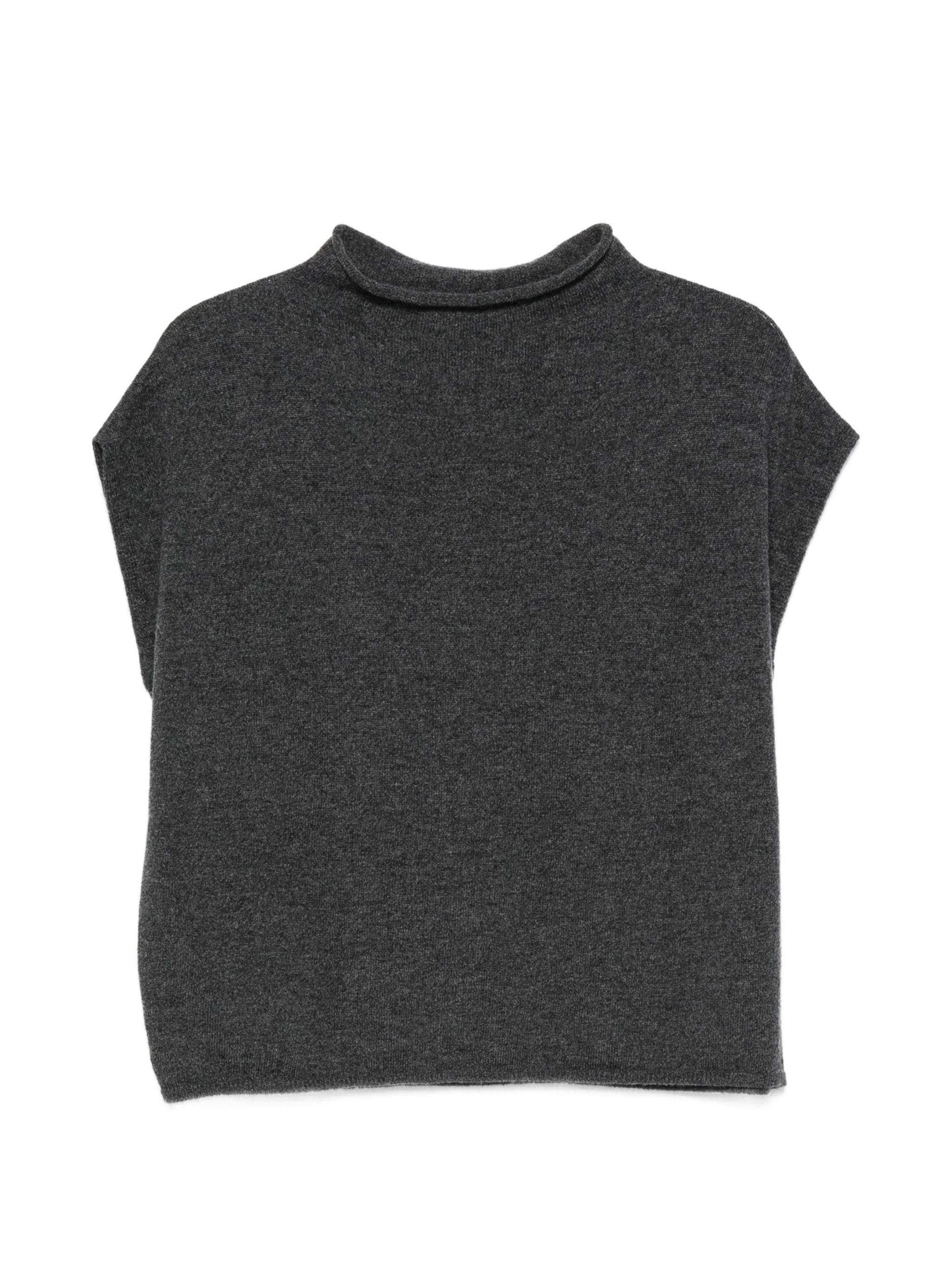 WHYCI MILANO SLEEVELESS SWEATER
