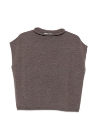 WHYCI MILANO SLEEVELESS SWEATER