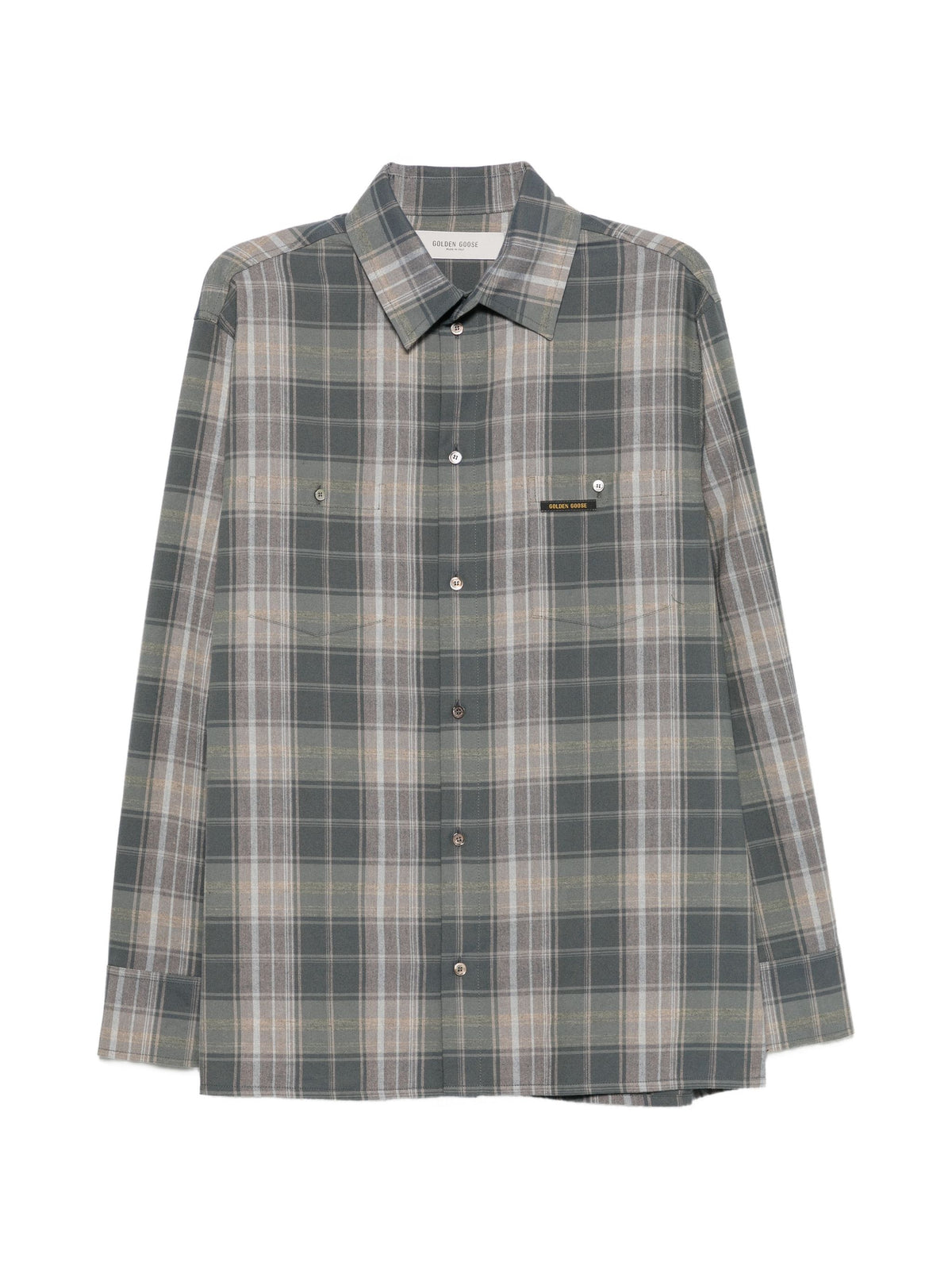GOLDEN GOOSE CHECK SHIRT