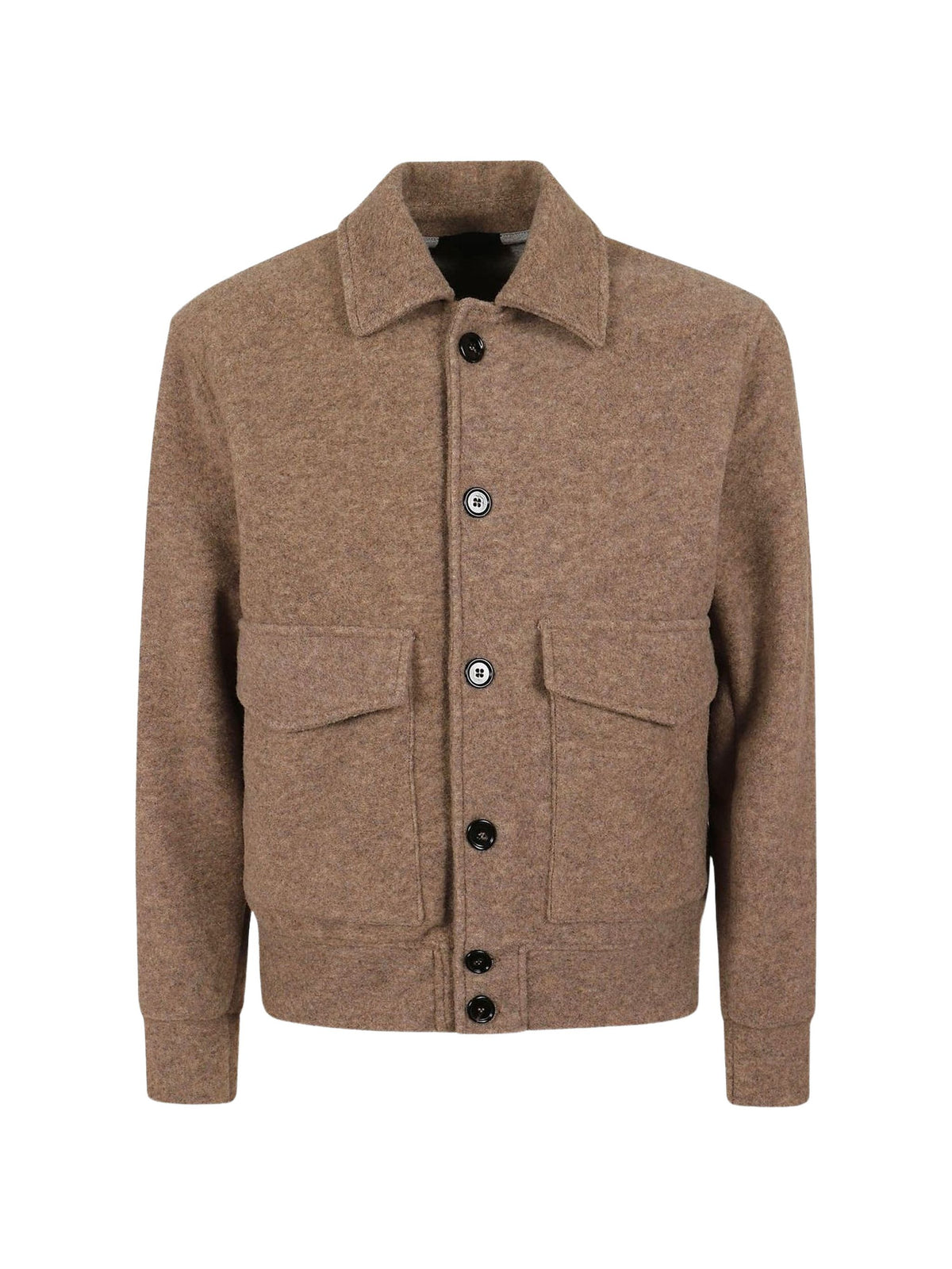DONDUP REGULAR FIT DOUBLE WOOL JACKET