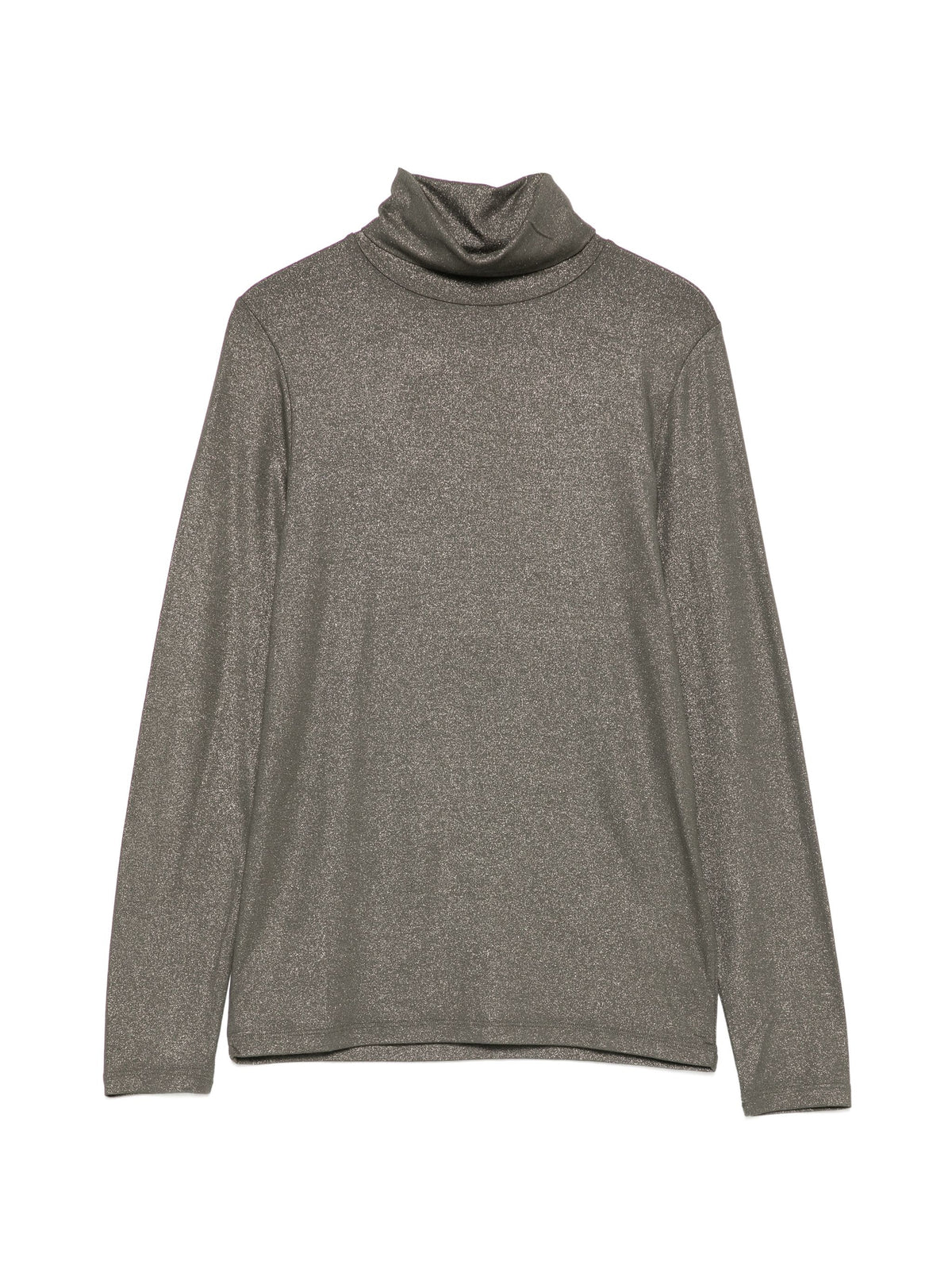 MAJESTIC TURTLENECK METALLIC TEE