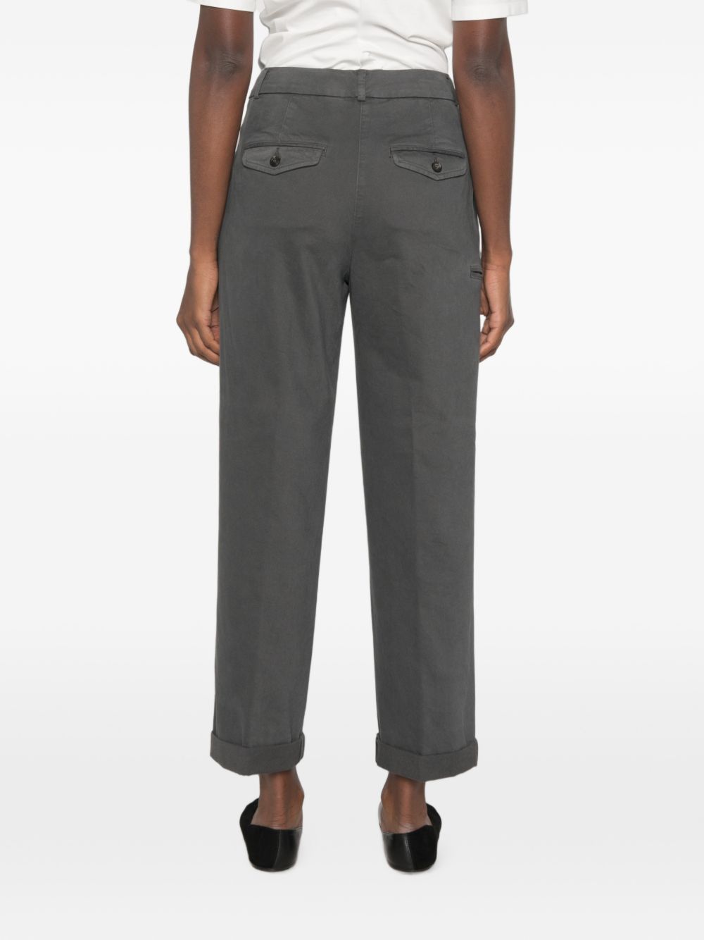 PESERICO SIGN STRETCH TROUSERS