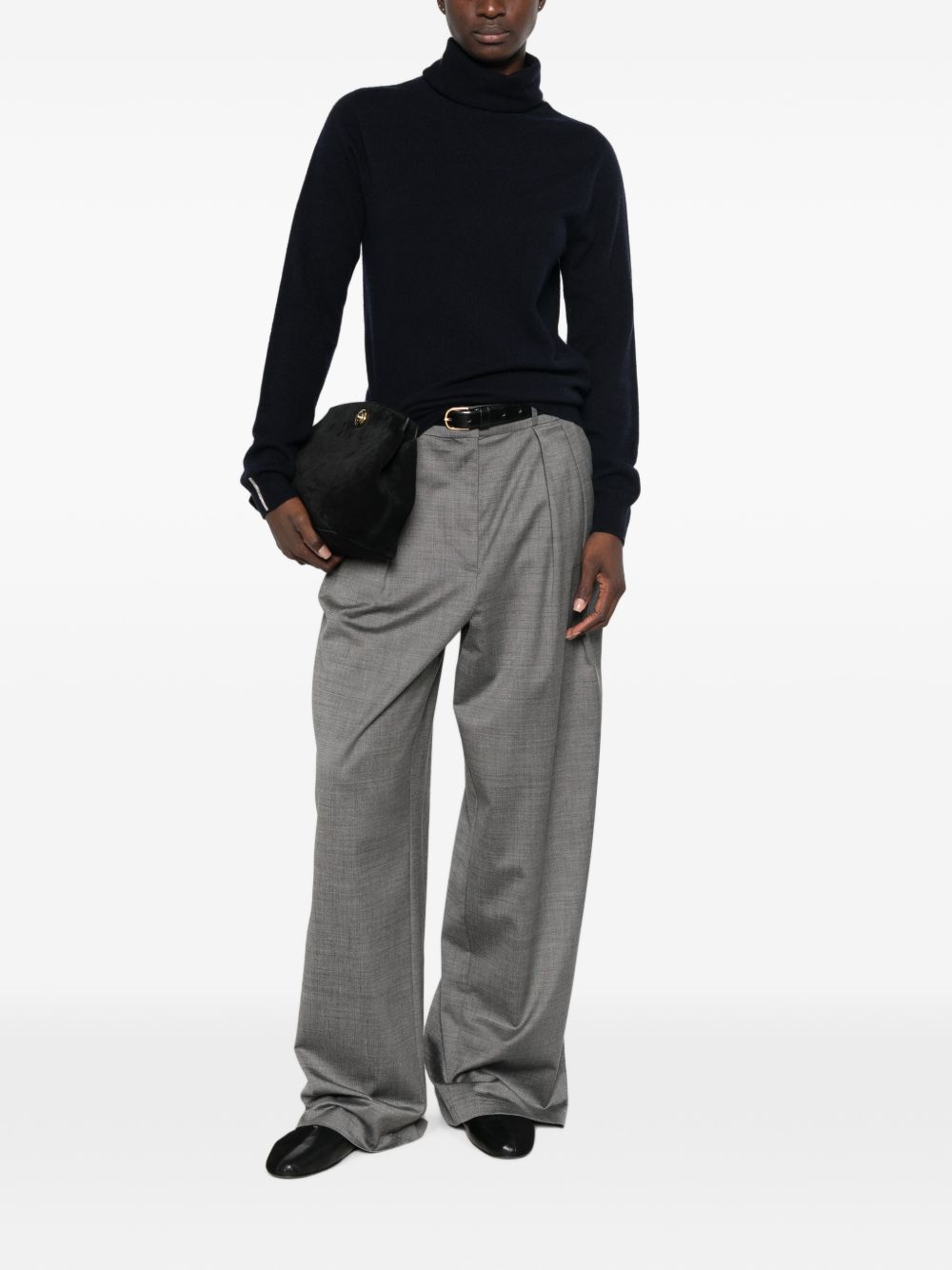 PESERICO SIGN ROLL NECK SWEATER