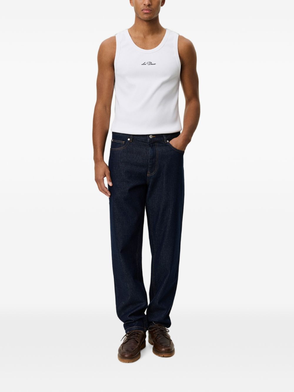 LES DEUX RYDER WASHED DENIM