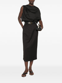 ALPHA STUDIO MIDI SKIRT