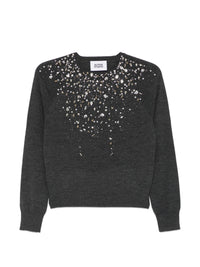 ALPHA STUDIO CRYSTAL SWEATER