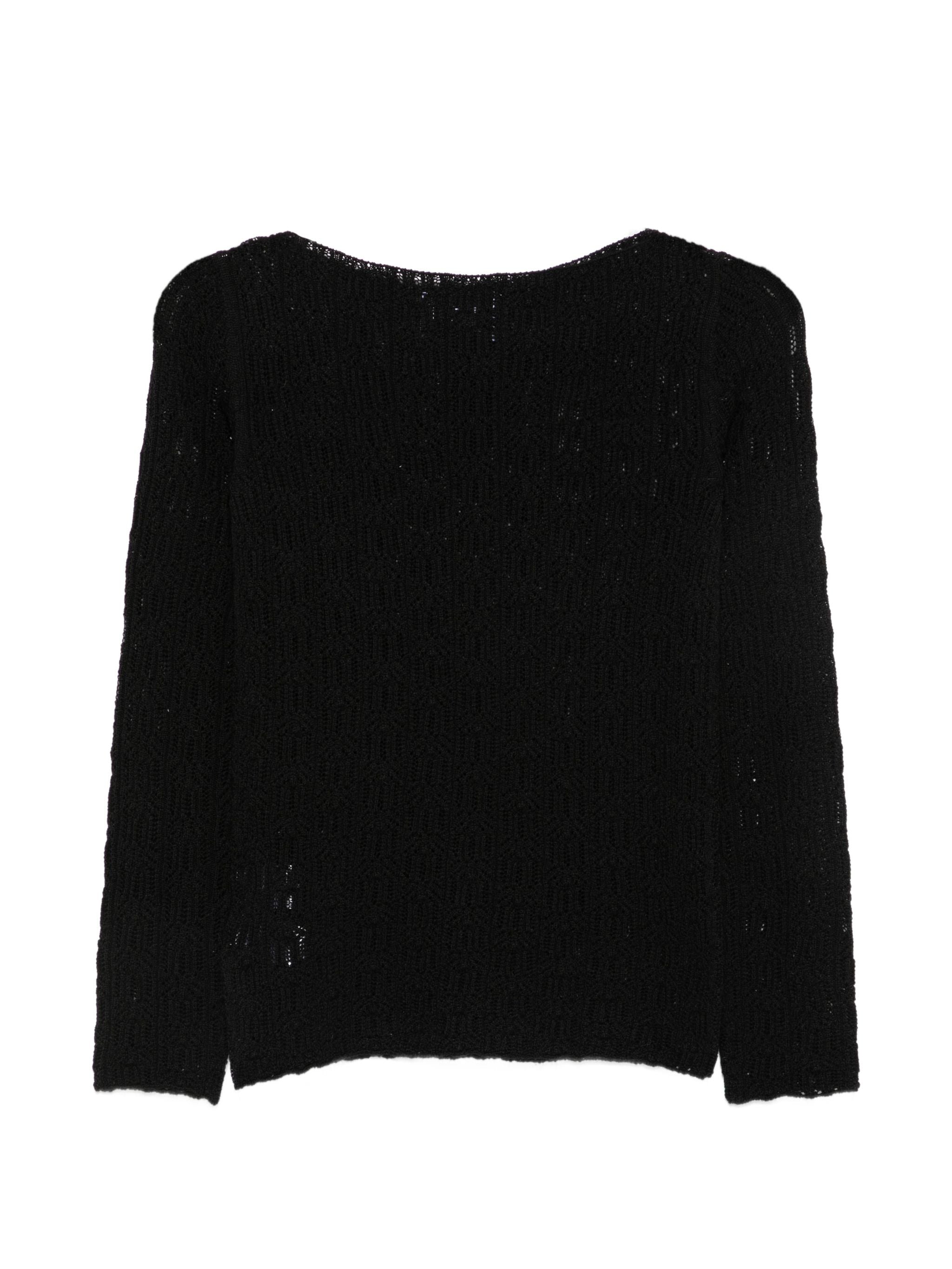 ALPHA STUDIO POINTELLE SWEATER